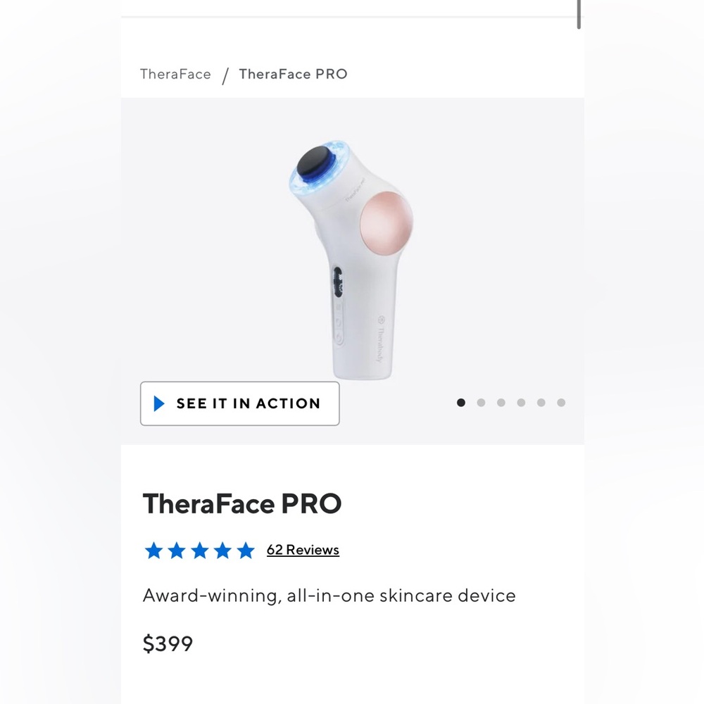 TheraFace Pro. Brand new never used but box is open